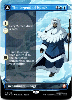 The Legend of Kuruk (Borderless) - FOIL - [Avatar: The Last Airbender] MTG ?? - Image 3