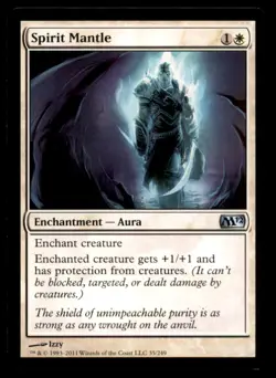 MTG Spirit Mantle LP Light Play Magic 2012 [5321] - Image 1