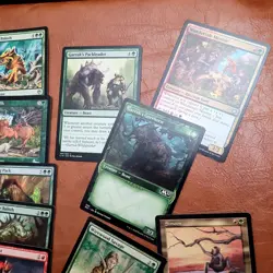 Whole COMMANDER Magic Deck MTG - Radha Heir to Keld Mana Ramp BEASTS Gruul Tribe - Image 4