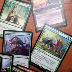 Whole COMMANDER Magic Deck MTG - Radha Heir to Keld Mana Ramp BEASTS Gruul Tribe - Image 5