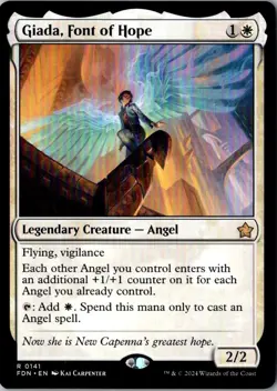 2024 MTG Foundations Giada, Font of Hope Core/Rare #141 - Image 1