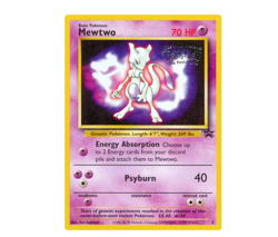 Pokemon TCG - Mewtwo 3 - WOTC Black Star Promos - MP/HP - Image 3