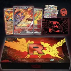 POKEMON TCG TEAM ROCKET'S MOLTRES UPC Ultra Premium Collection Sealed IN HAND - Image 2