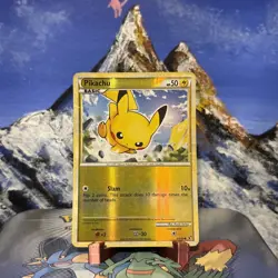 Pikachu - 61/90 Pokemon Undaunted - Reverse Holo Damaged - Image 1