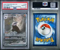 Pokemon SV Black Bolt Excadrill EX 168/086 Special Illustration Rare PSA 10 - Image 2