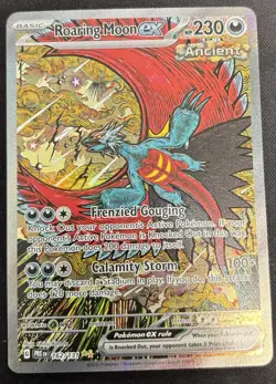 Roaring Moon EX 162/131 Pokemon Prismatic Evolutions Special Illustration Rare - Image 1