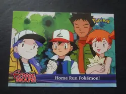 2001 Topps Pokemon Johto League Champions Screen Snaps! SNAP04 Home Run Pokemon! - Image 1