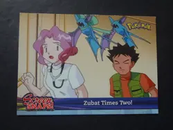 2001 Topps Pokemon Johto League Champions Screen Snaps! SNAP08 Zubat Times Two! - Image 1