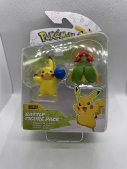 Pokemon Battle Figure Pack Pikachu, Bellossom, Bluebella (sealed) - Image 1