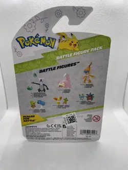 Pokemon Battle Figure Pack Pikachu, Bellossom, Bluebella (sealed) - Image 2