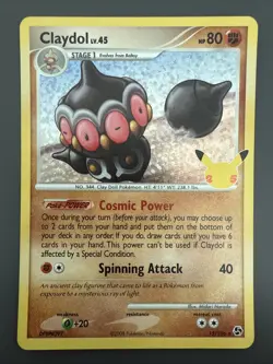 Claydol 15/106 Celebrations: Classic Collection Holo Pokemon TCG - NM - Image 1