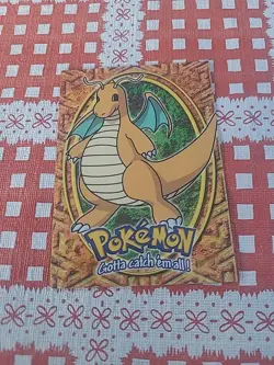 1999 Pokemon Topps Movie Evolution Dragonite 149 E12/12 Blue Logo PK0000278 - Image 1