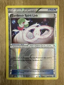 Pokemon TCG Steam Siege Gardevoir Spirit Link 101/114 Uncommon Reverse Holo NM - Image 1