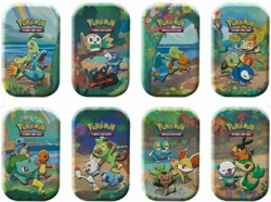 Pokemon TCG Celebrations Mini Tin Collection Pack - 8 Tins New Sealed!!! 820650809378 - Image 1
