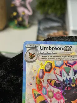 Pokemon Umbreon EX Prismatic Evolutions Premium Figure Collection 176 Beautiful! - Image 2