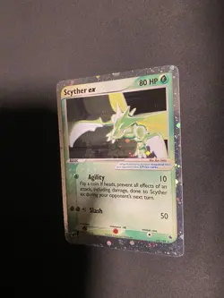 Pokemon TCG Scyther EX 102/109 Ultra Rare Full Holo Ruby & Sapphire - Image 2