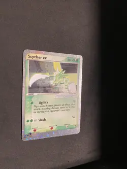 Pokemon TCG Scyther EX 102/109 Ultra Rare Full Holo Ruby & Sapphire - Image 3
