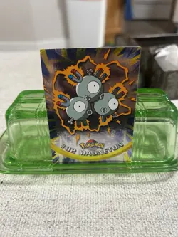 2000 TOPPS Pokemon Magneton #82 TV Animation - Series 2 Holo Foil NM - Image 1