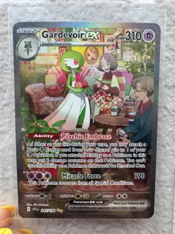 POKEMON TCG GARDEVOIR ex 245/198 SCARLET & VIOLET BASE SET SIR HOLO NM - Image 1