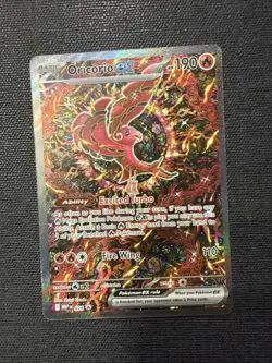 ORICORIO EX 024 Black Star UPC Promo Pokemon TCG Phantasmal Flames - Image 1