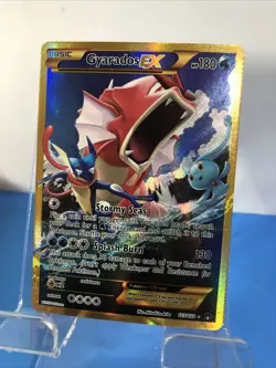 Pokemon TCG Gyarados EX 123/122 XY Breakpoint 2016 NM - Image 1