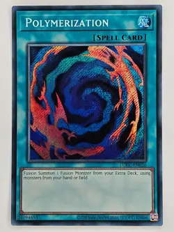 Yu Gi Oh - LCKC-EN026 Polymerization - Secret Rare - Image 1
