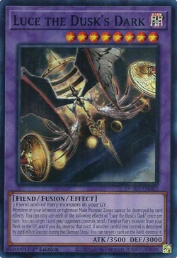 Near Mint, English Yu Gi Oh Luce the Dusk's Dark - DUAD-EN082 - Super Rare - 1st - Image 1