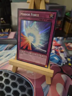Yugioh! LP Mirror Force - LCJW-EN130 - Secret Rare - 1st Edition Lp - Image 1