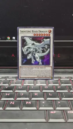 Yugioh Shooting Riser Dragon DANE-ENSE3 Super Rare Limited Near Mint - Image 1