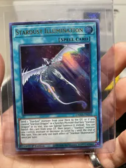 Yu-Gi-Oh! TCG Stardust Illumination Dawn of Majesty DAMA-EN051 1st Edition Ultra - Image 1