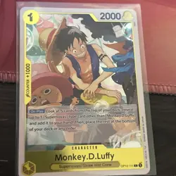 Monkey D. Luffy OP10-111 R Royal Blood One Piece Card ENGLISH - Image 1