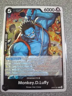 One Piece Trading card - N272 -Monkey. D. Luffy OP07-091 - Image 1