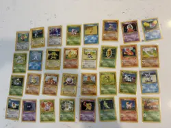 Lot of 32 Pokemon 1999 Base Set Unlimited Cards- Near Mint/ Light Play LOT #4 - Image 1
