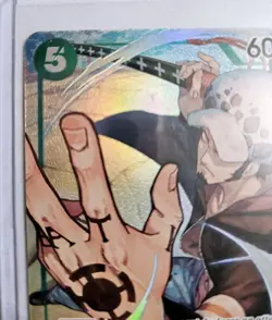 Trafalgar Law 047 Parallel Alt Art ALPHA PRE-ERRATA OP01-047 One Piece Card - Image 3