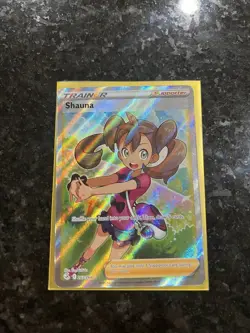 Shauna Full Art Holo Card 263/264 Swsh08 Fusion Strike Near Mint Pokemon English - Image 2