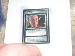 Star Trek The Line Must Be Drawn Here Ccg Card - Image 1