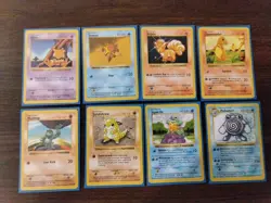 shadowless pokemon cards lot ( 8 Cards ) - Image 1