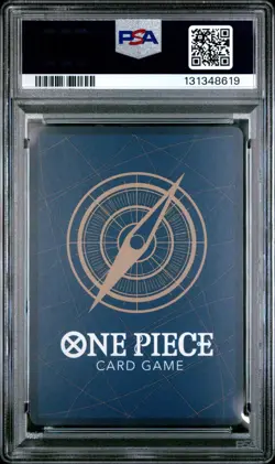 2025 ONE PIECE OP07-073 BANDAI CARD GAMES FEST 25-26 MONKEY D LUFFY PROMO PSA 10 - Image 2