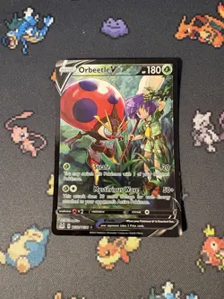 Pokemon Cards Orbeetle V TG12/TG30 Secret Rare Lost Origin - (NM) #2 - Image 1