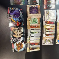 BAKUGAN BATTLE BRAWLERS CARDS AND MAGNET CARDS 100+ LOT - Image 2