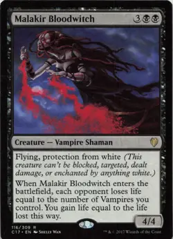 Malakir Bloodwitch R Commander 2017 116 - LP MTG - Image 1