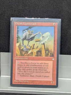Orcish Lumberjack X1 LP Ice Age MTG - Image 1