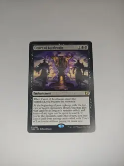 Court of Locthwain Commander: Wilds of Eldraine Regular Rare Mtg 23 - Image 1