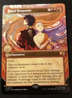 Fated Firepower - Showcase - TLA - MTG - EN - NM - 0341 - Image 1