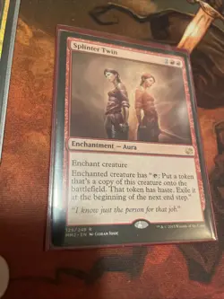 MTG Magic the Gathering Splinter Twin (129/265) Modern Masters 2015 LP - Image 1