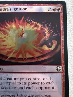 Chandra’s Ignition FOIL - MTG NM Burn Finisher (M3C Ripple Foil) - Image 4