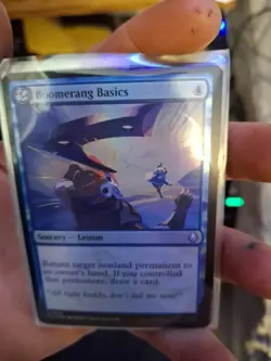 Boomerang Basics U Foil #46 | TLA Avatar: The Last Airbender | MTG - Image 1