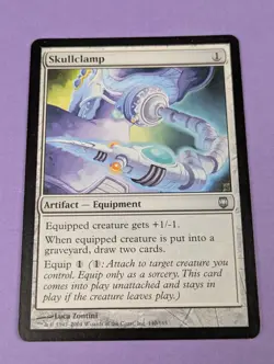 MTG Magic: Darksteel: Skullclamp #140/165 Uncommon - NM - Image 1