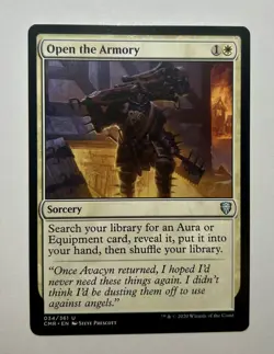 Open The Armory Commander Legends #034 NM MTG - Image 1
