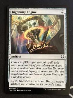 1x Ingenuity Engine (317) Commander Legends LP MTG Magic the Gathering x1 MKE - Image 1